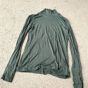H&M turtle neck, olive green, size small